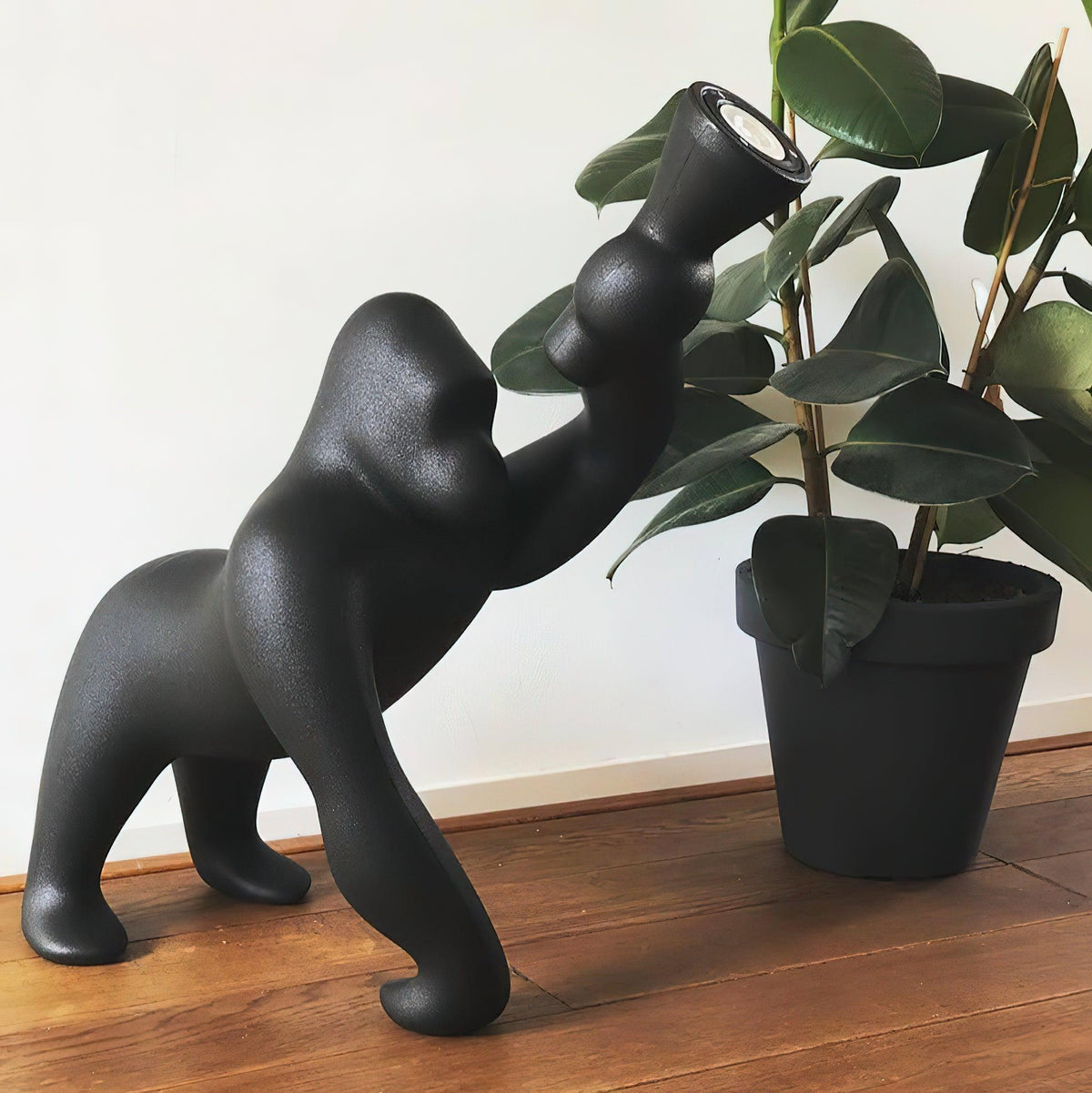 Gorilla lámpara de pie
