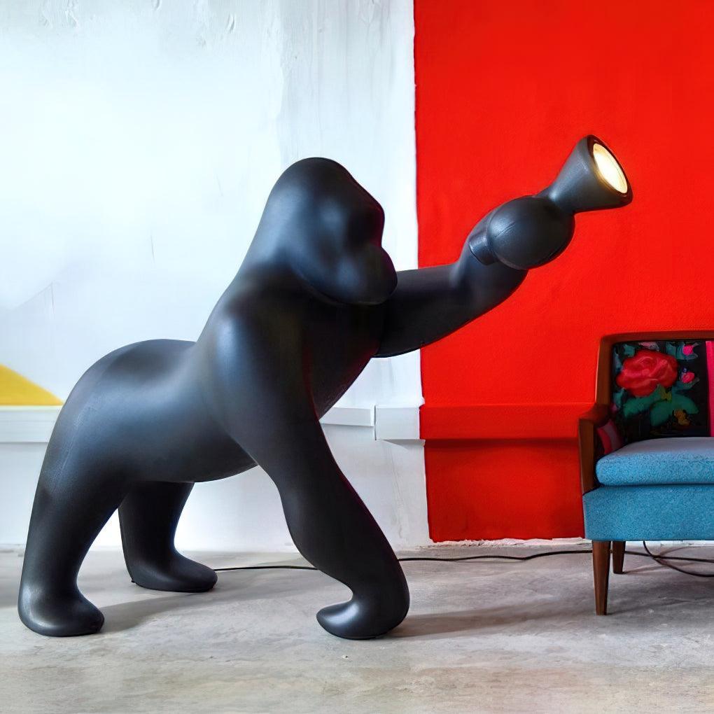 Gorilla lámpara de pie