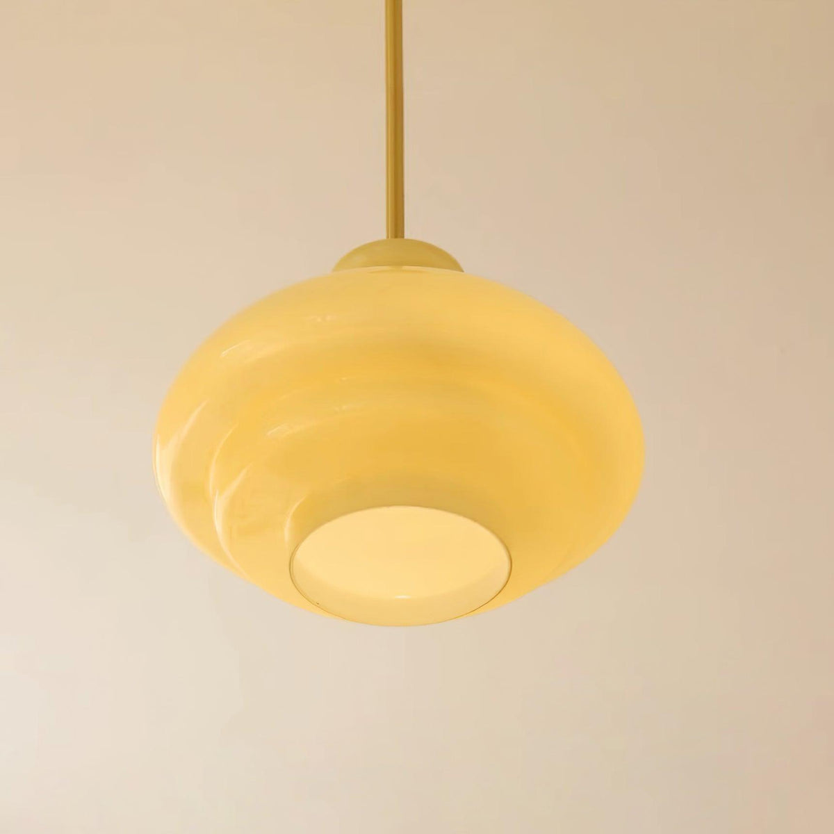 Sunbeam lámpara colgante moderna de vidrio