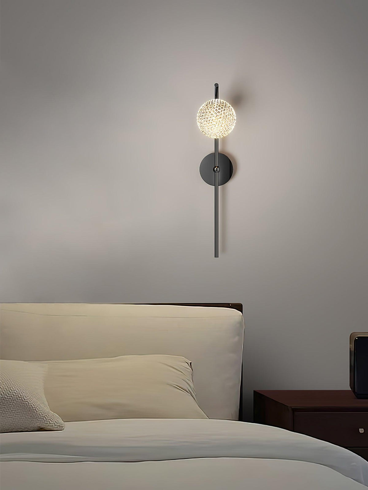 Urineth aplique de pared Premium nórdico de arte con cristal