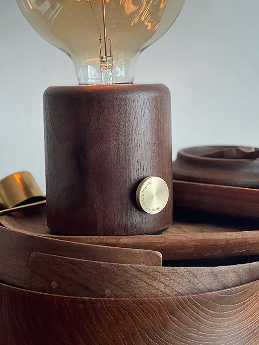 Altheil lámpara de mesa de madera