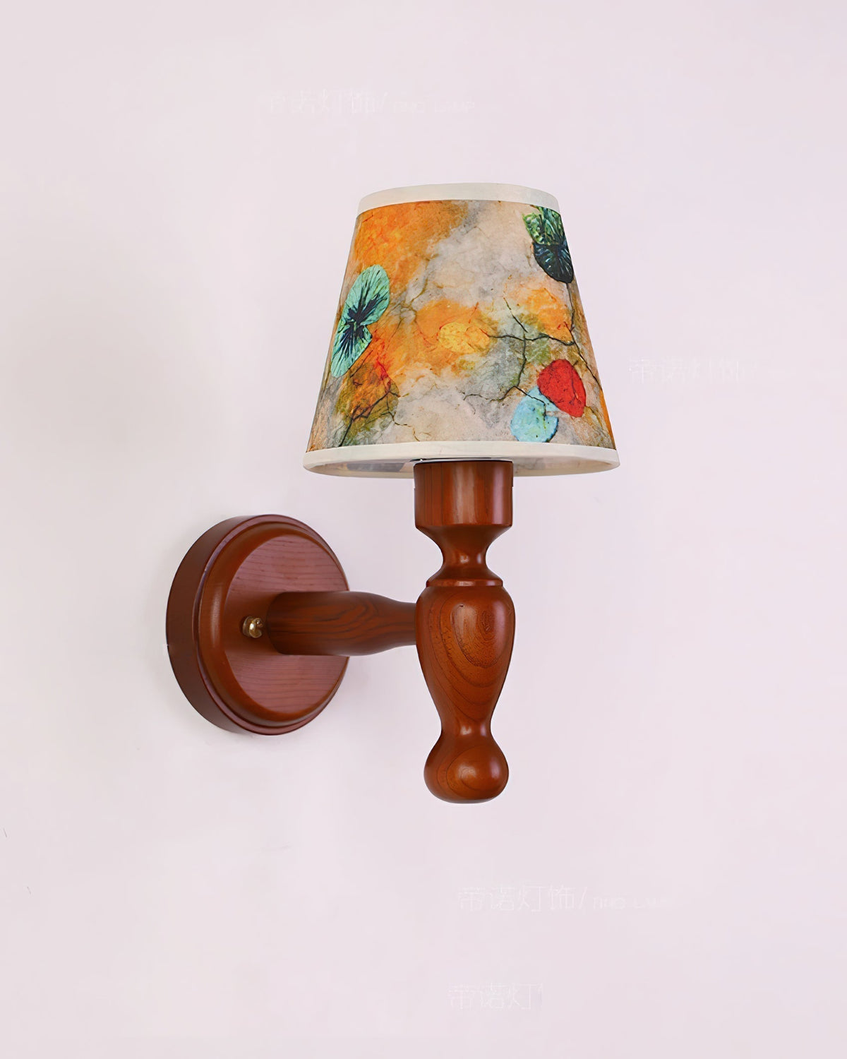 Orbel aplique de pared Mapleleaf de madera