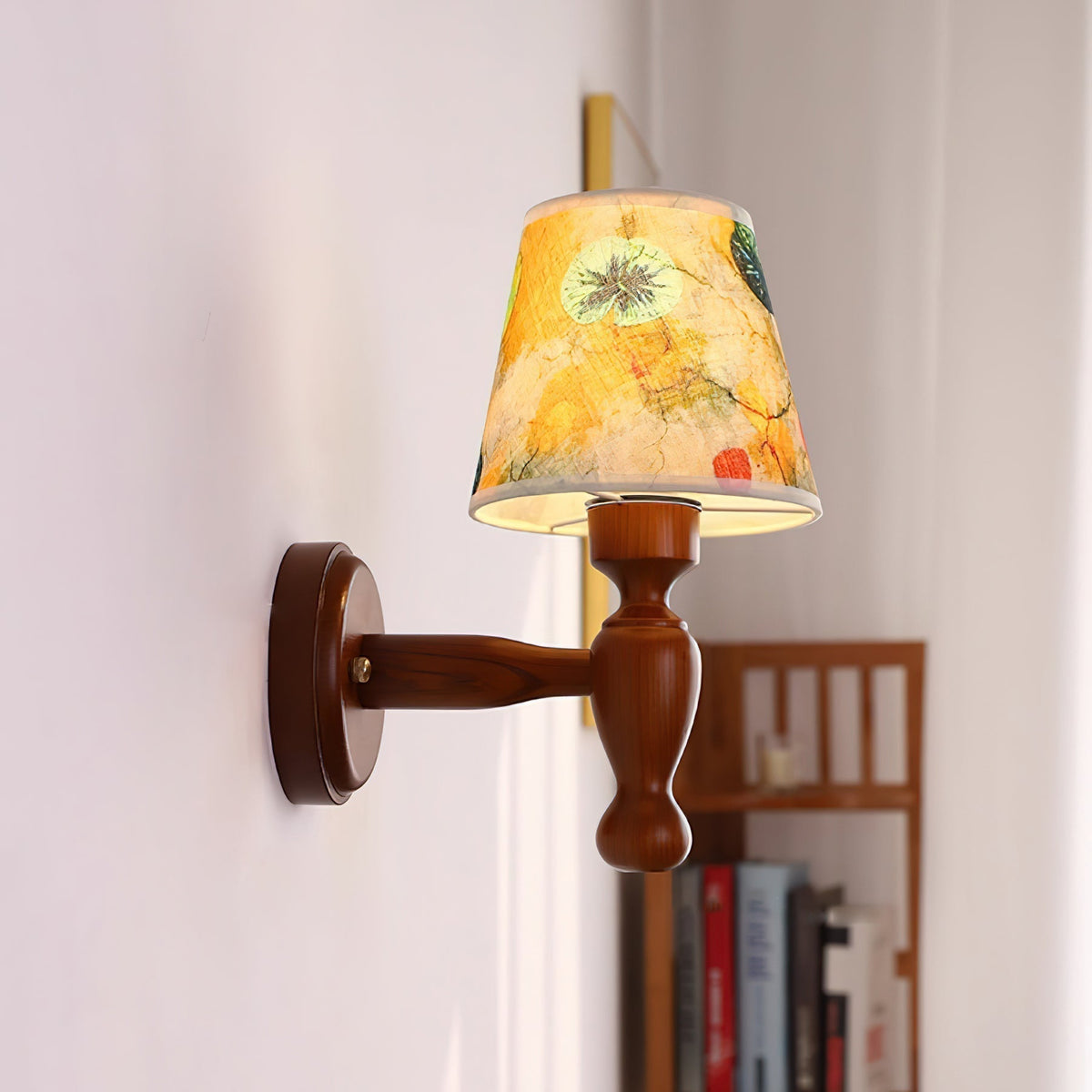 Orbel aplique de pared Mapleleaf de madera