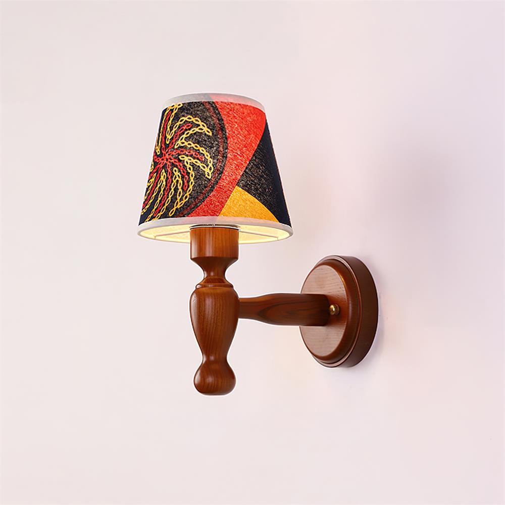 Orbel aplique de pared Mapleleaf de madera