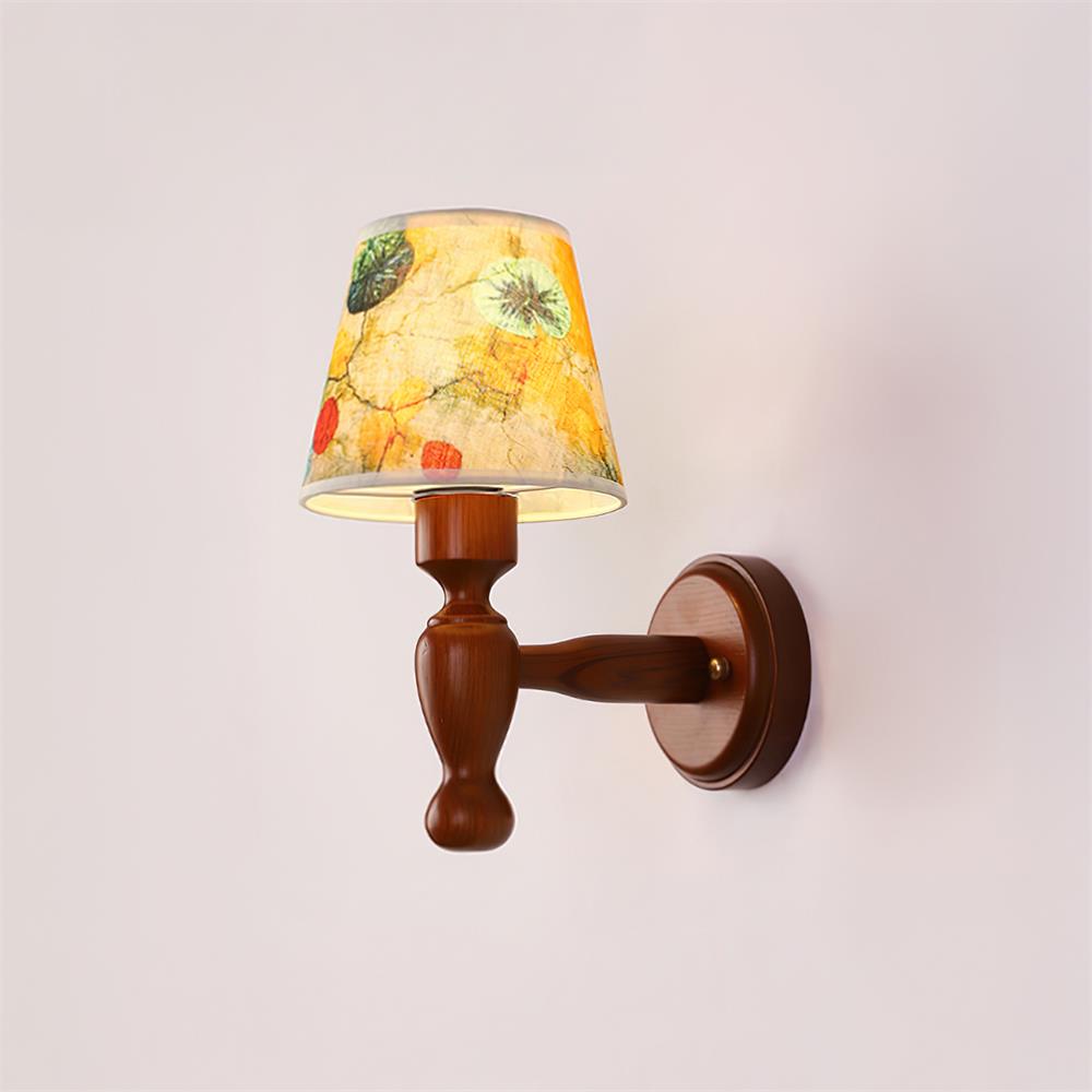 Orbel aplique de pared Mapleleaf de madera