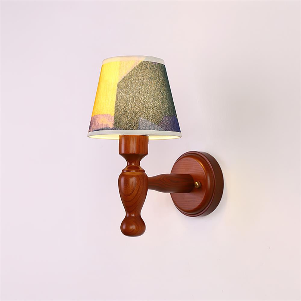 Orbel aplique de pared Mapleleaf de madera
