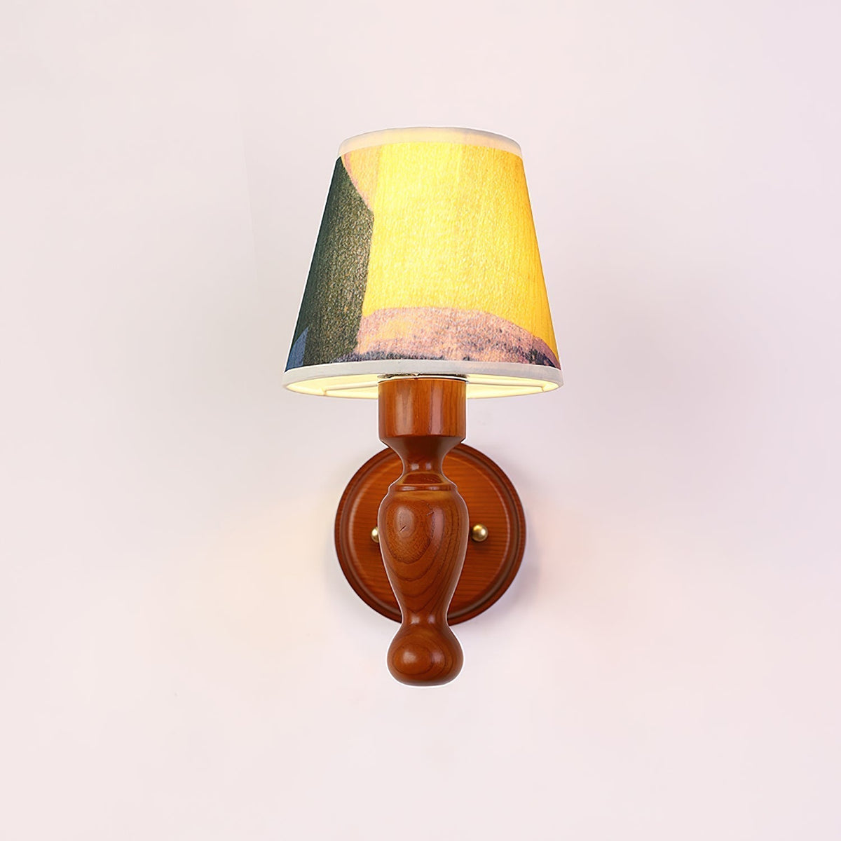 Orbel aplique de pared Mapleleaf de madera