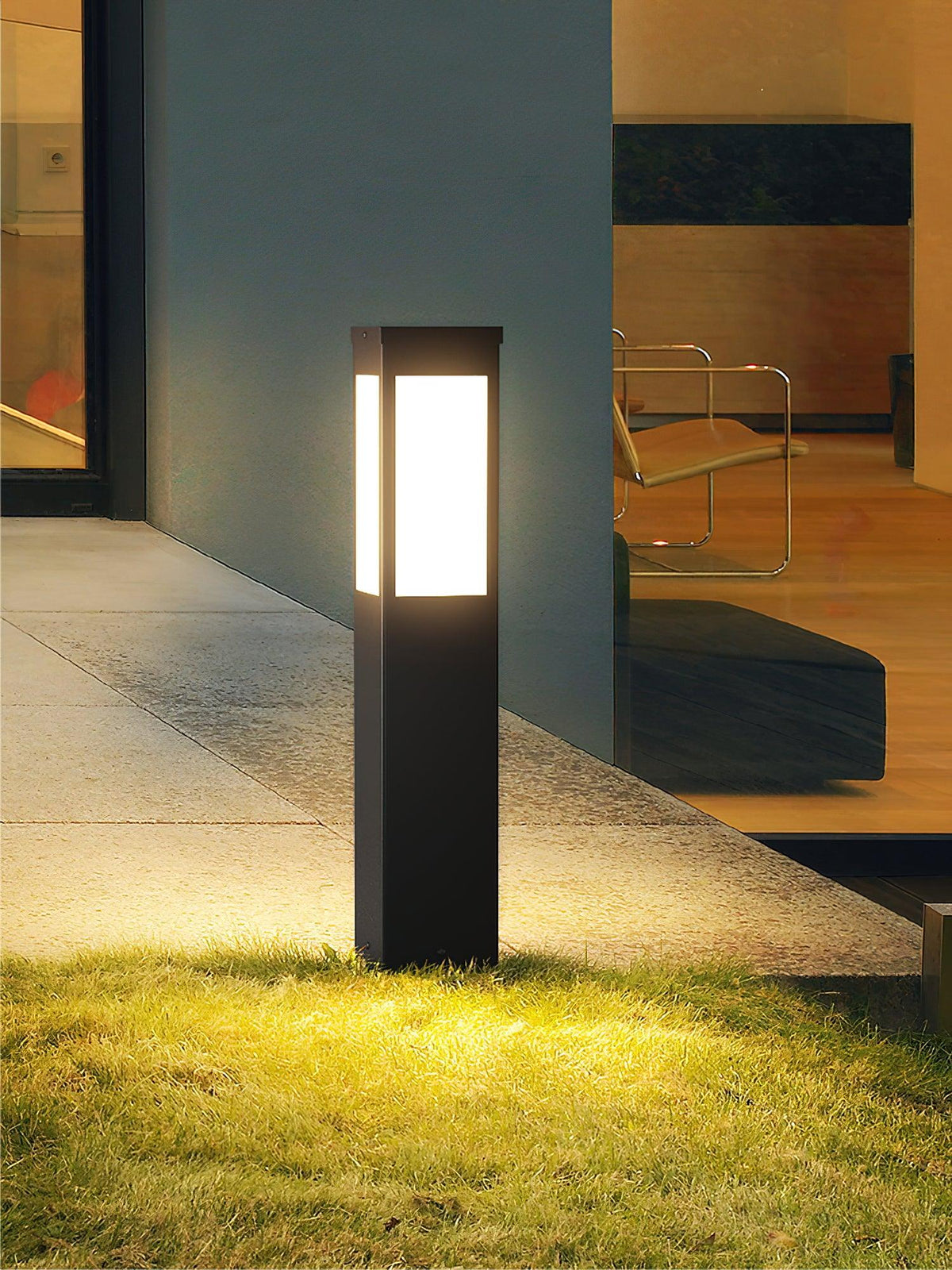 Aspren Bollard luminaria exterior solar