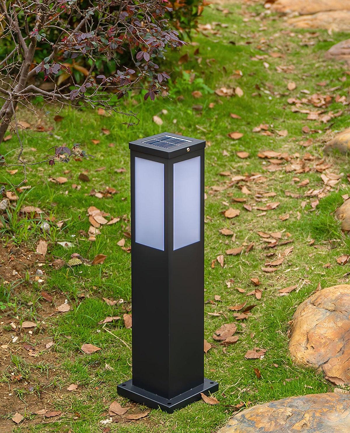 Aspren Bollard luminaria exterior solar