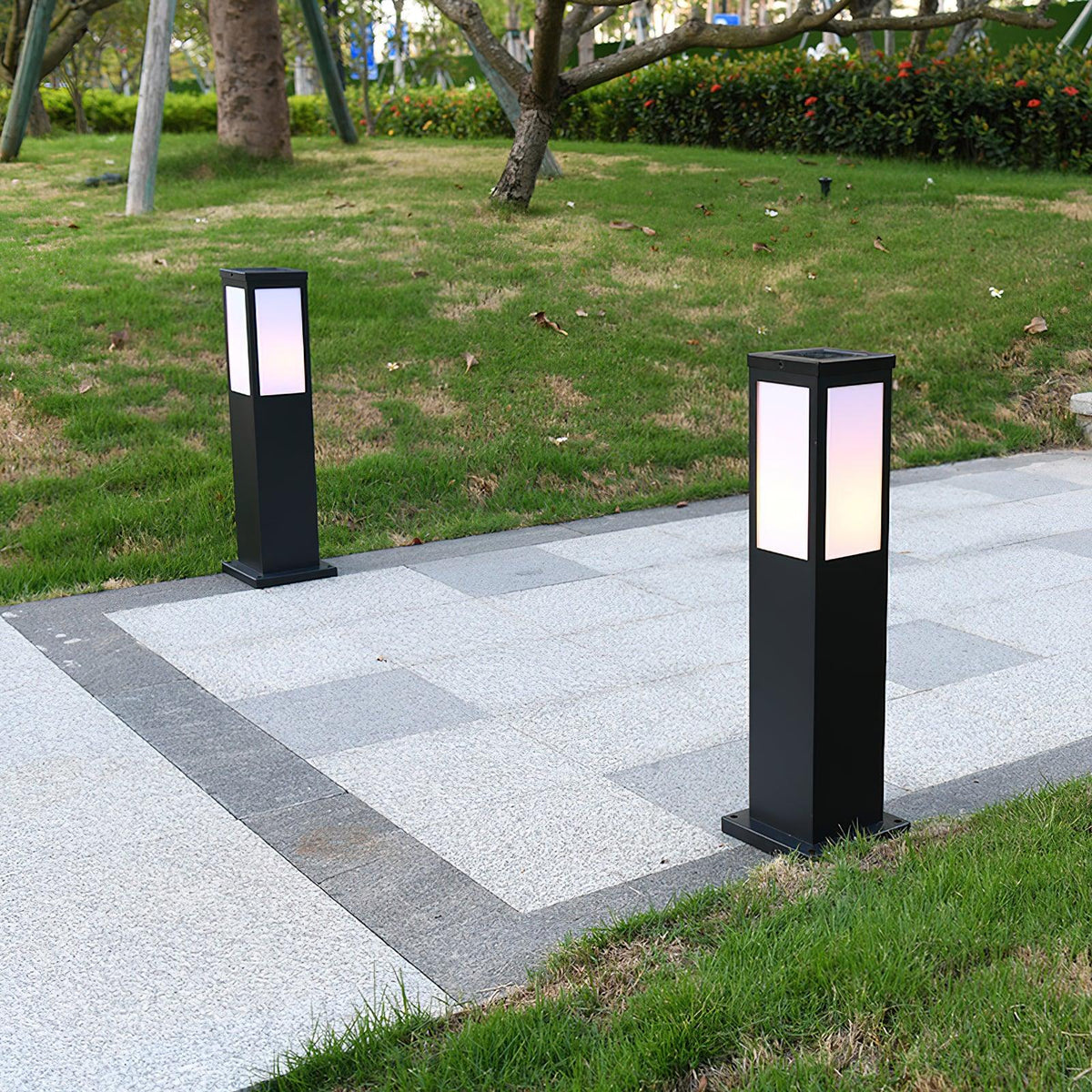 Aspren Bollard luminaria exterior solar