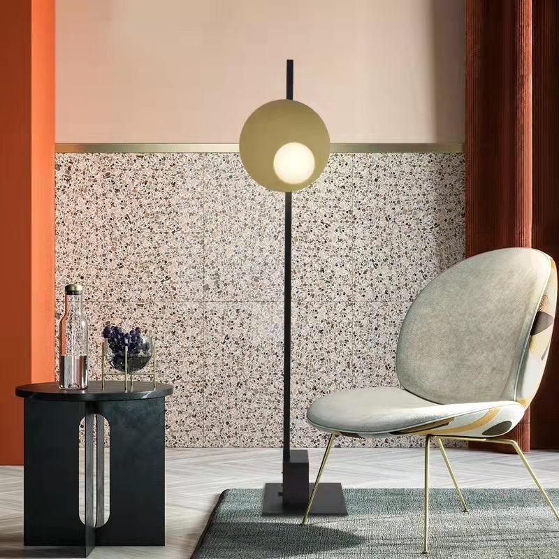 Vibe lámpara de pie minimalista de vidrio