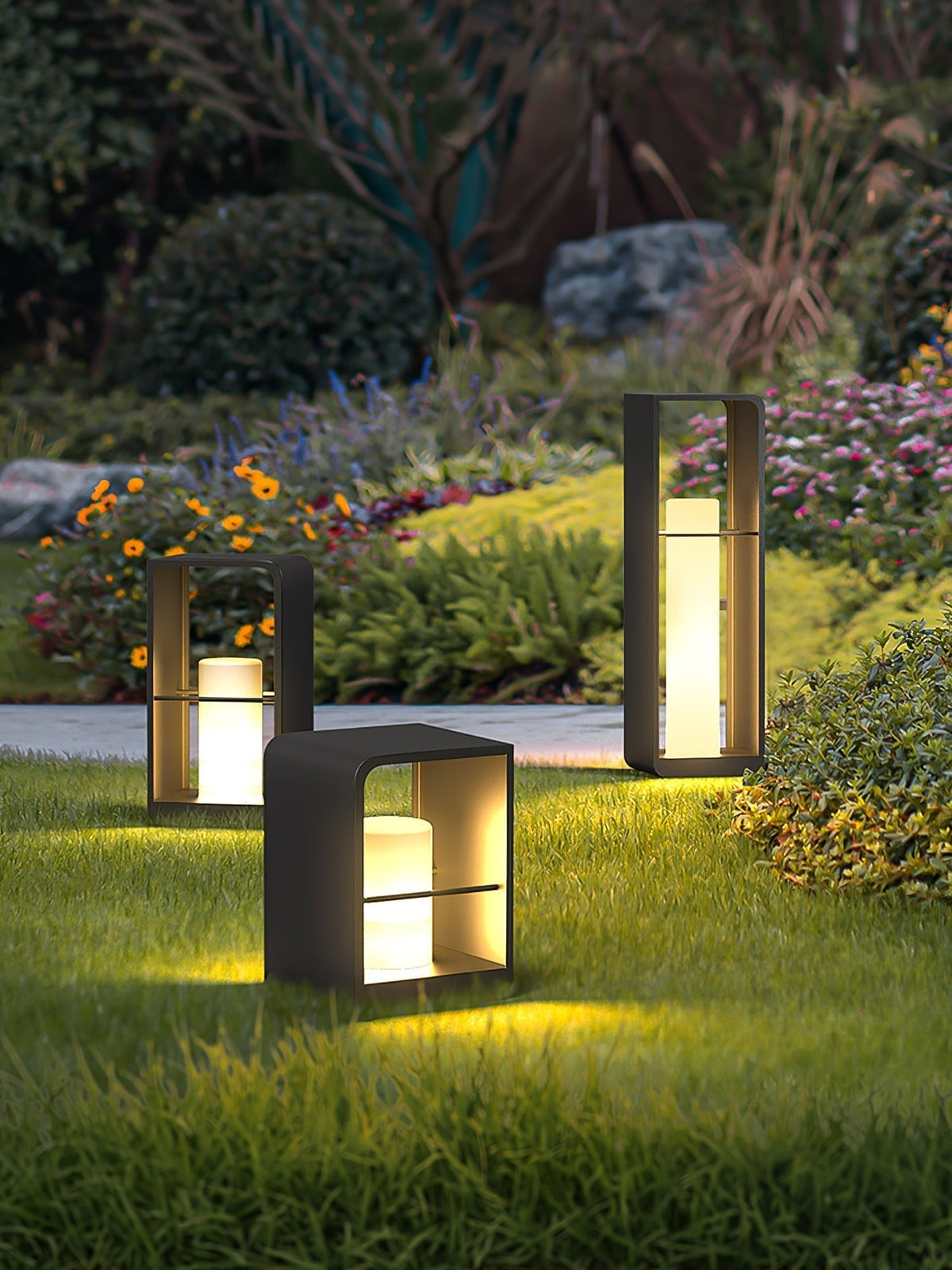 Reninian luminaria exterior minimalista