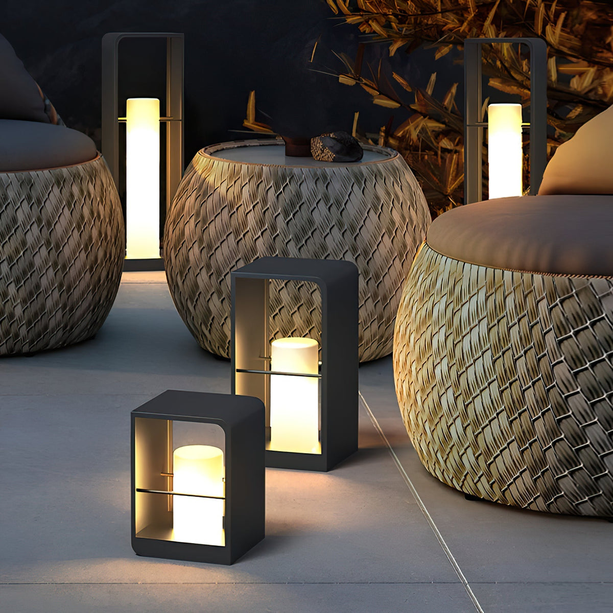 Reninian luminaria exterior minimalista