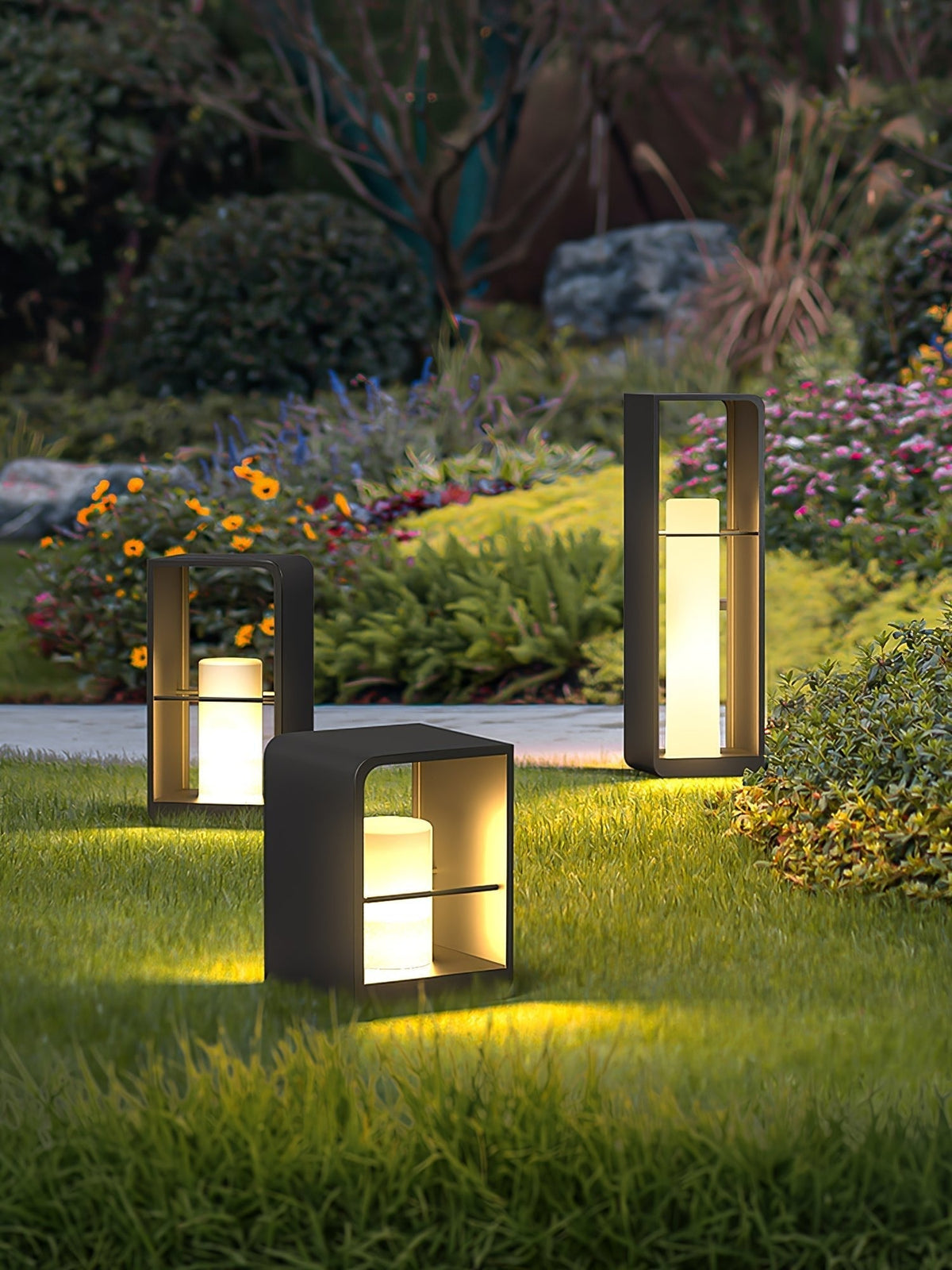 Reninian luminaria exterior minimalista