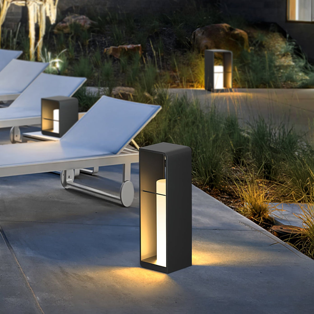 Reninian luminaria exterior minimalista