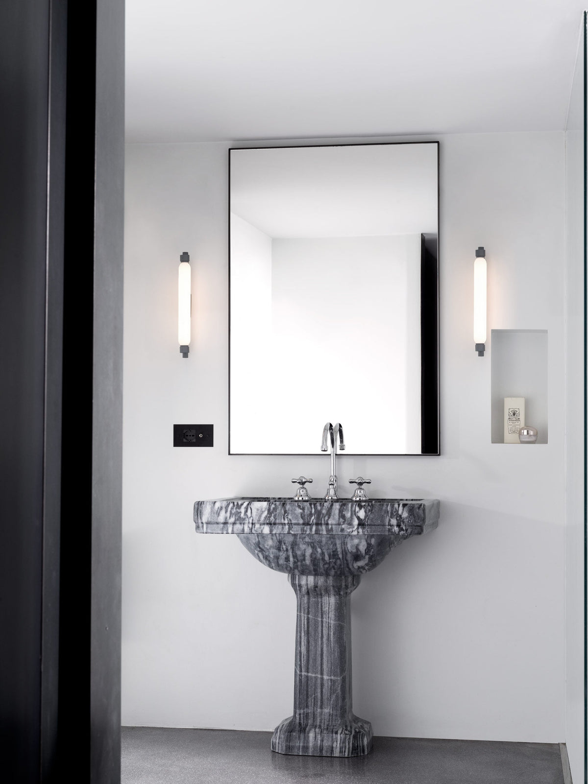 Cumiror aplique de pared de vidrio