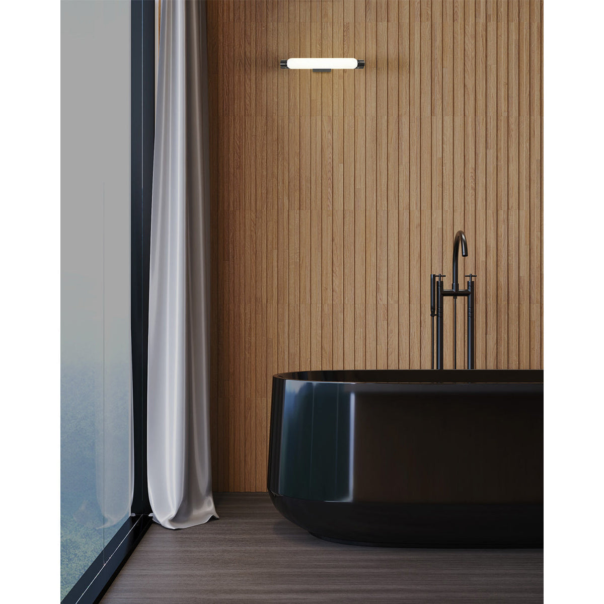Cumiror aplique de pared de vidrio