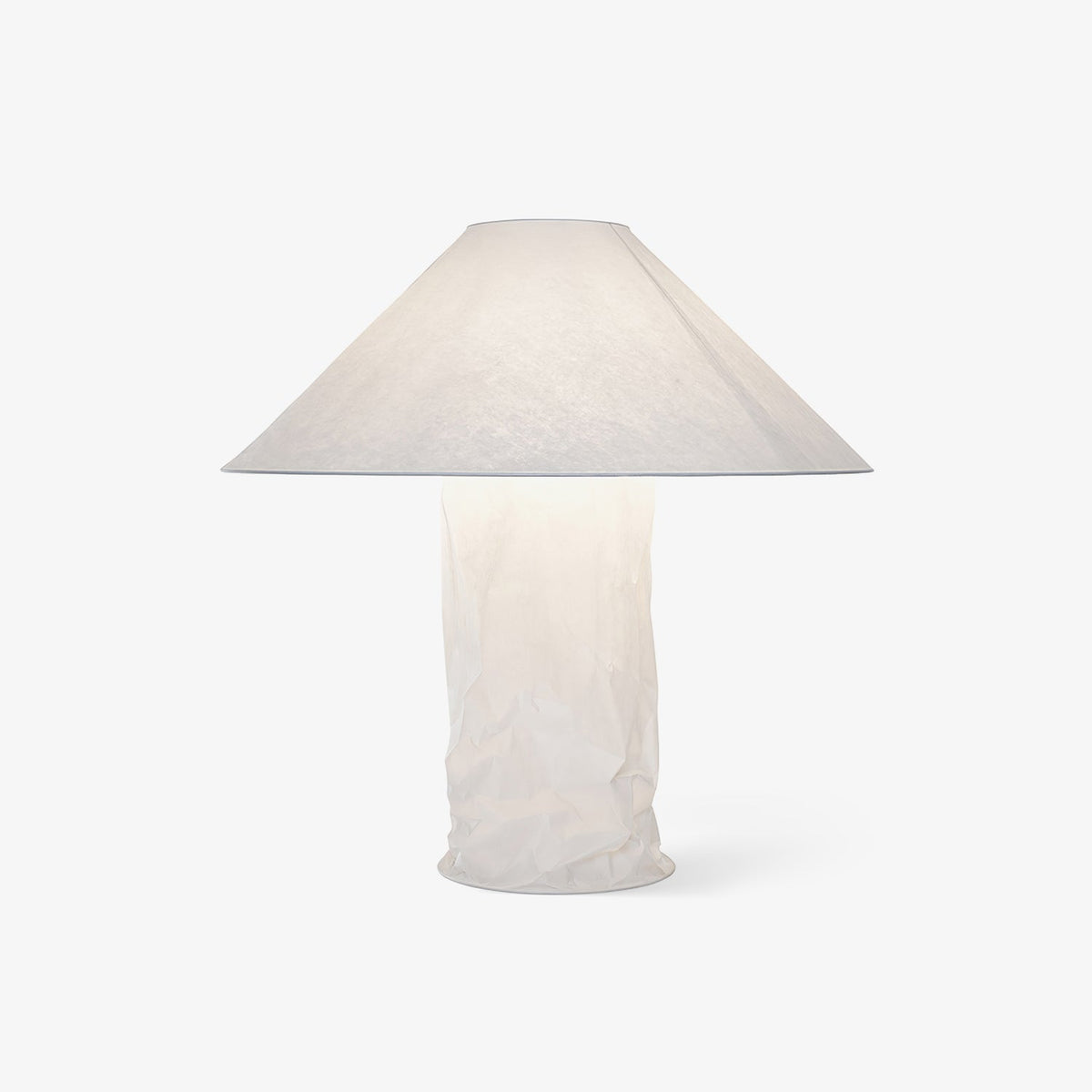 Lalemu lámpara de mesa artística de papel