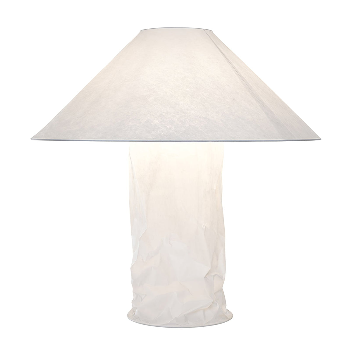 Lalemu lámpara de mesa artística de papel