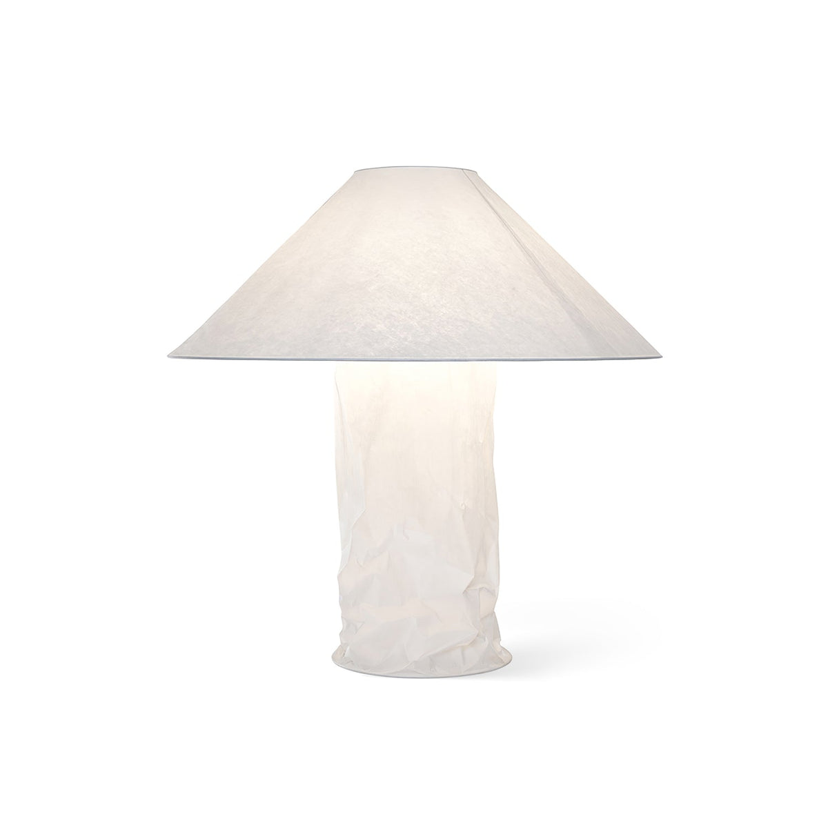 Lalemu lámpara de mesa artística de papel