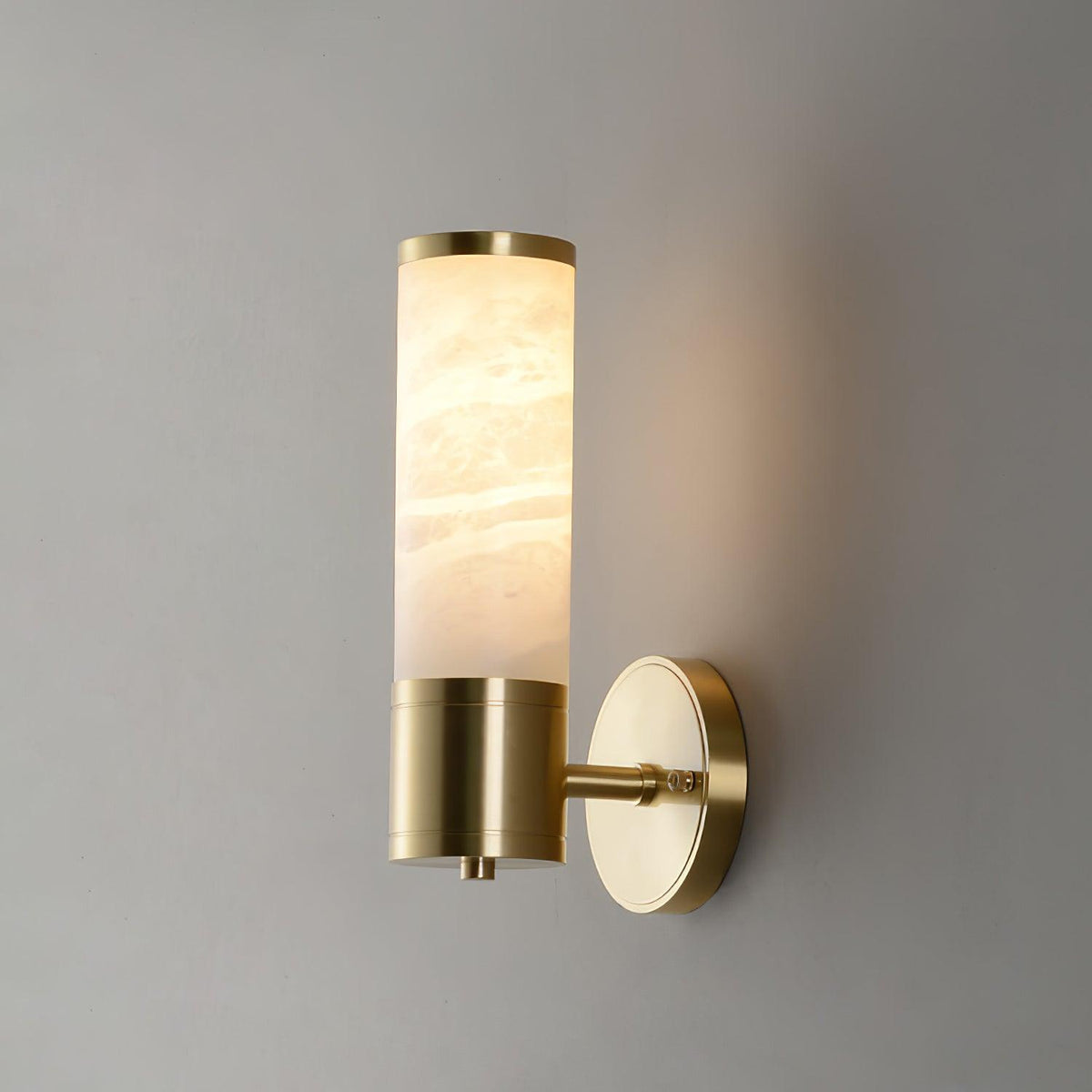 Tira aplique de pared minimalista alabastro