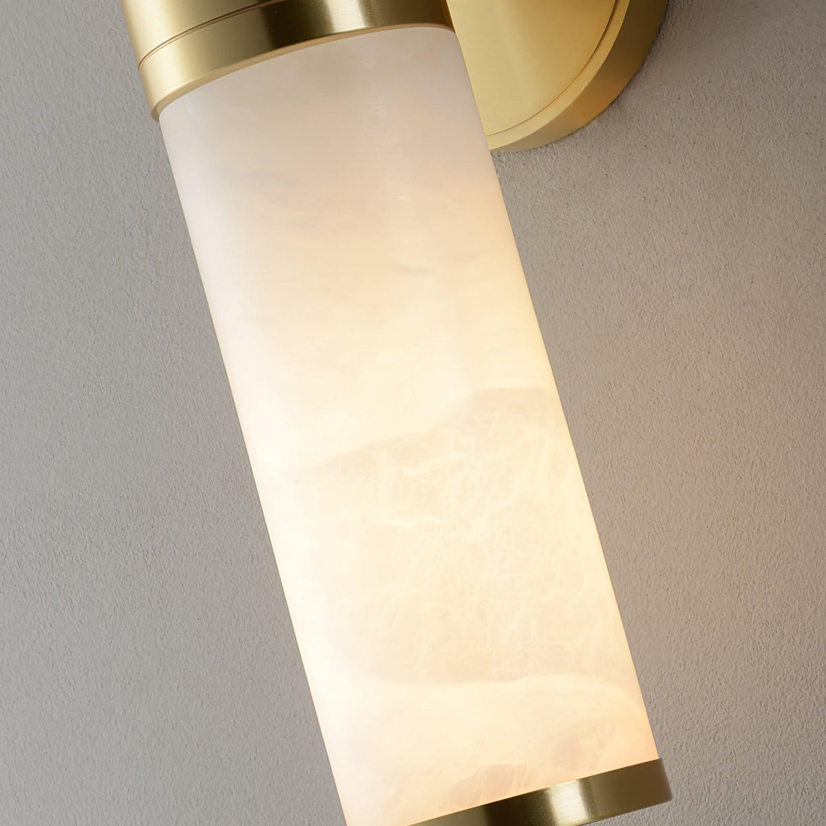 Tira aplique de pared minimalista alabastro