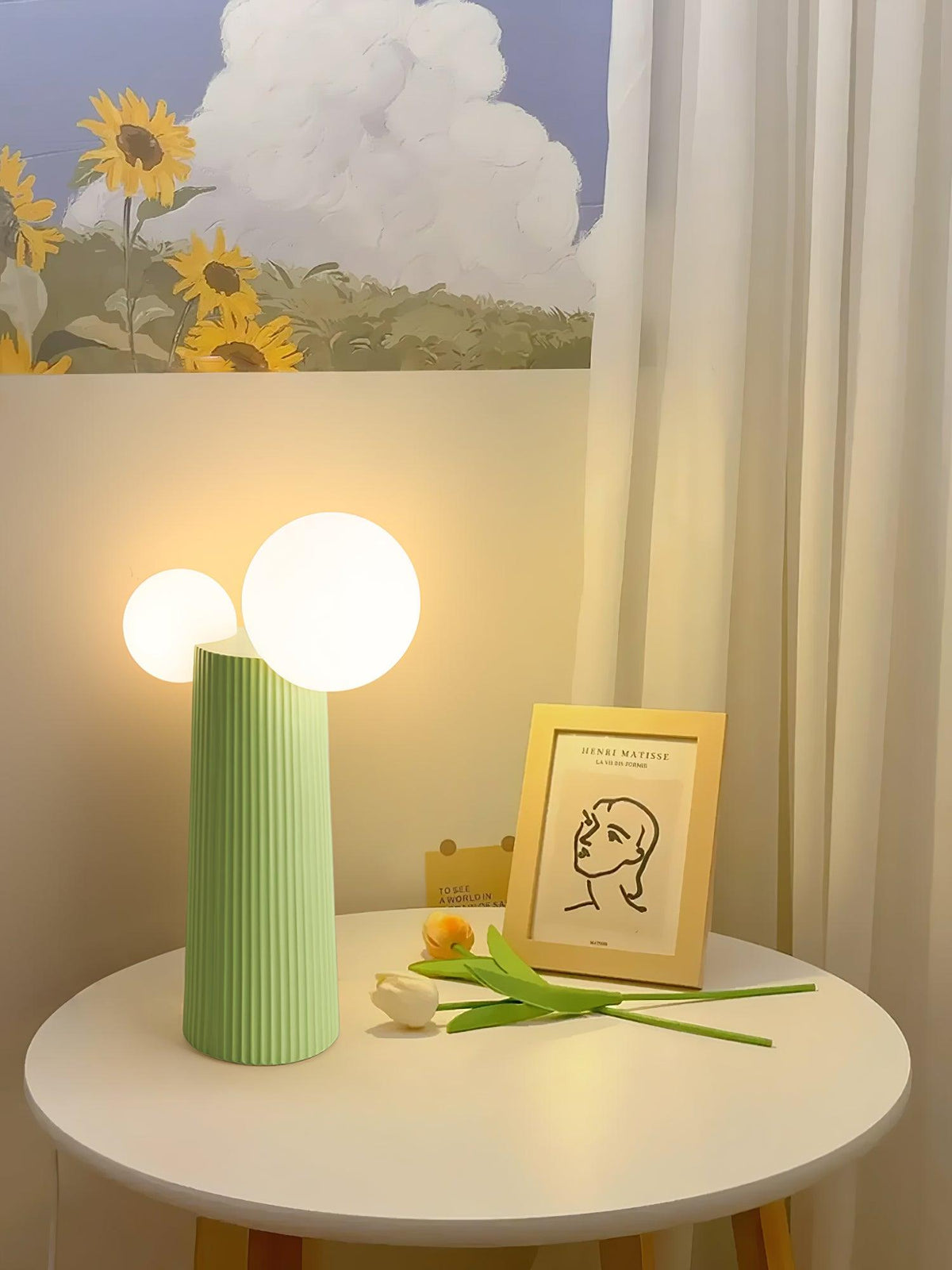 Miruine lámpara de mesa Land