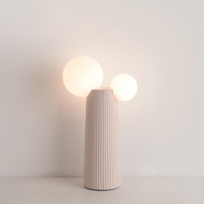 Zenithre lámpara de mesa de resina