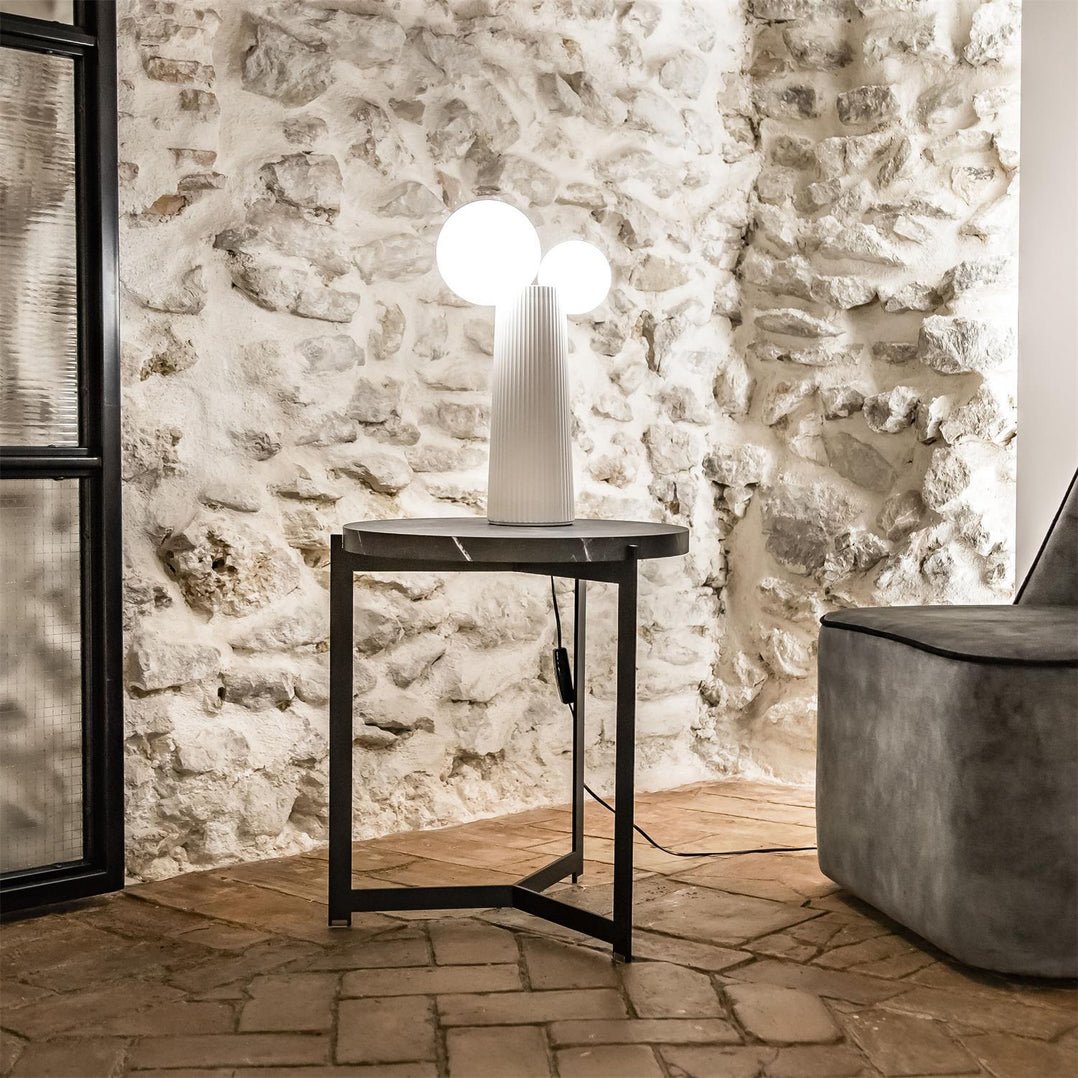 Zenithre lámpara de mesa de resina