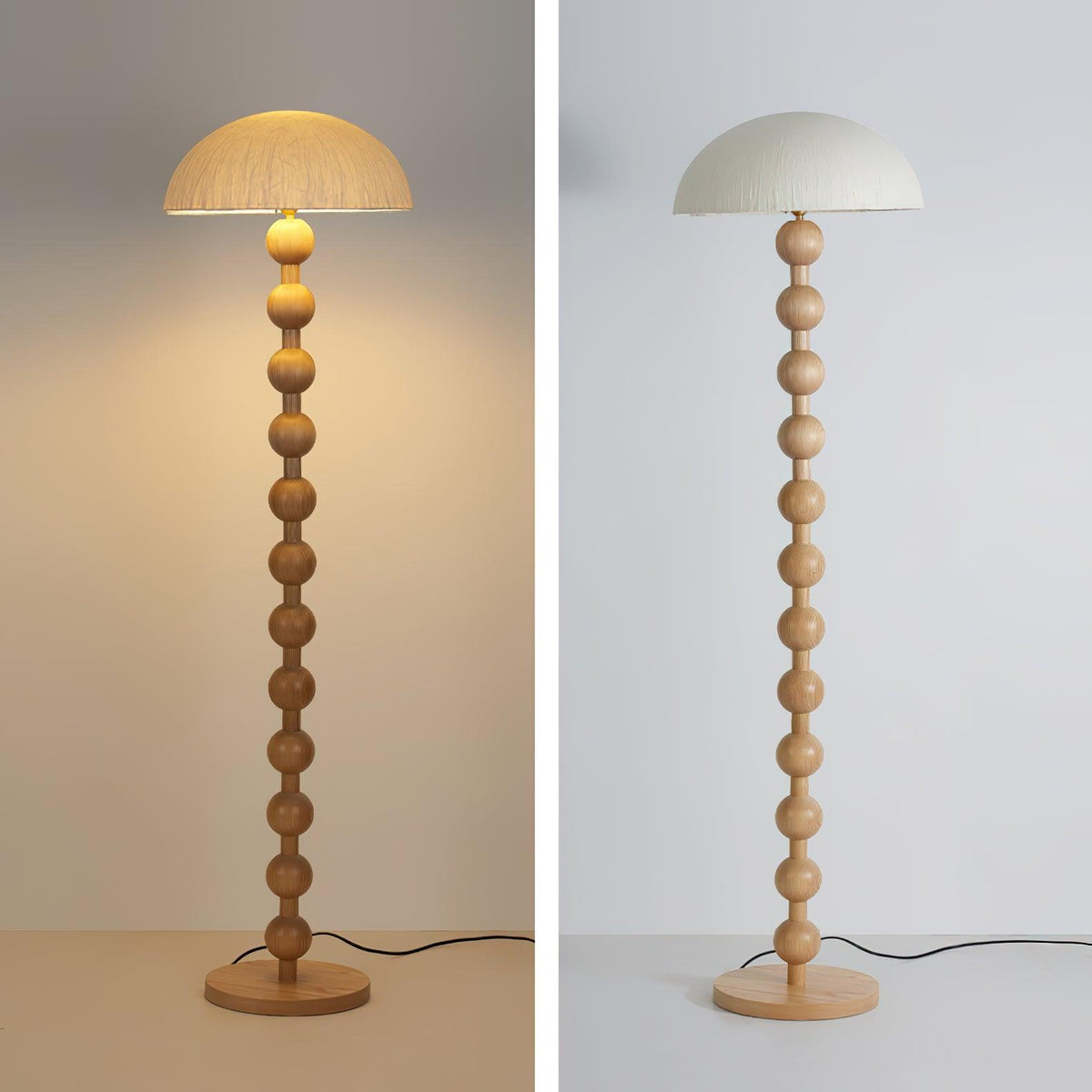 Lyliril lámpara de pie de madera