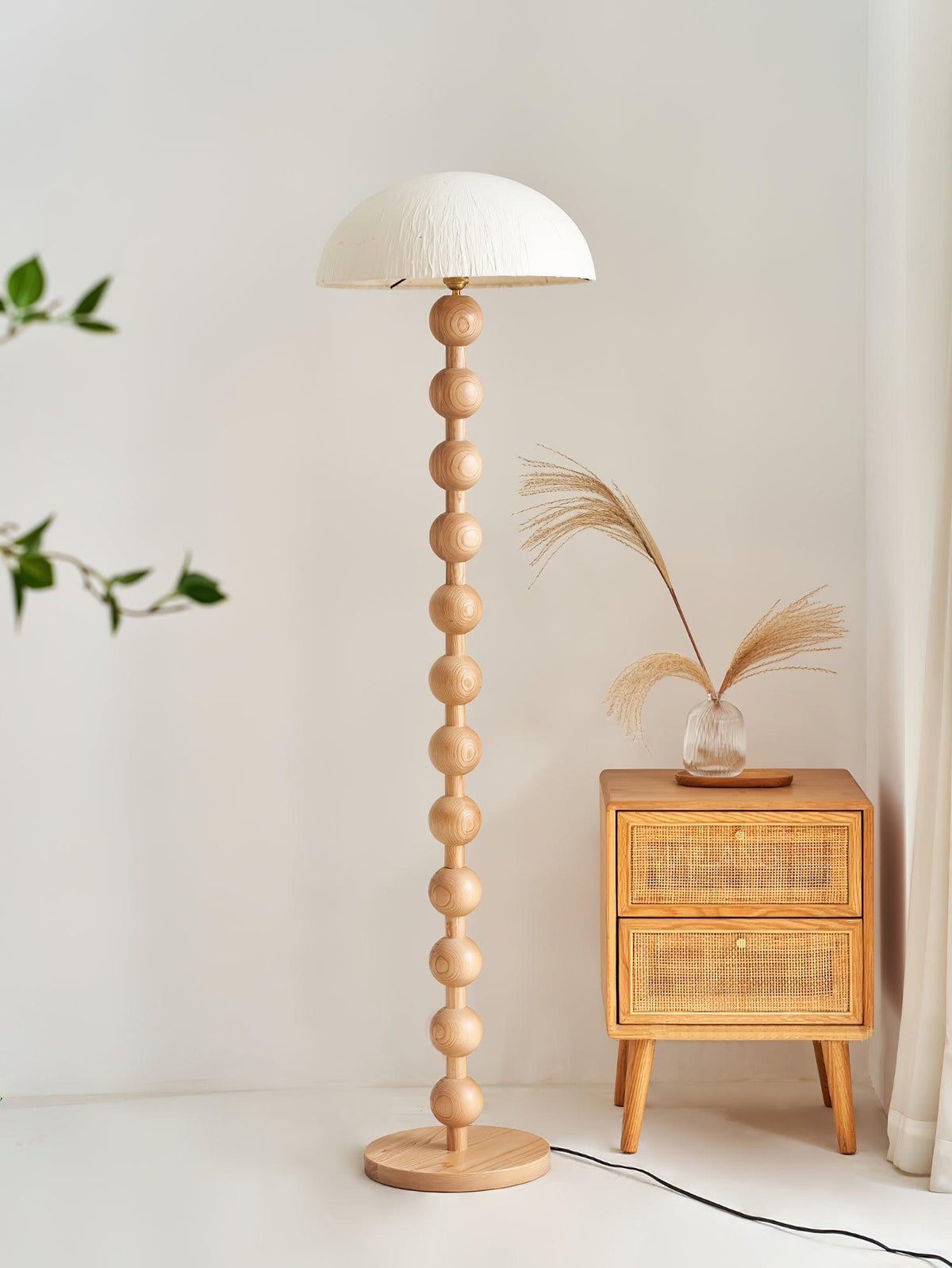 Lyliril lámpara de pie de madera