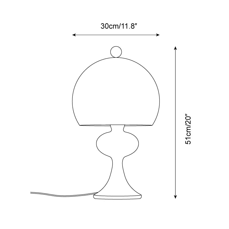 Emrys lámpara de mesa