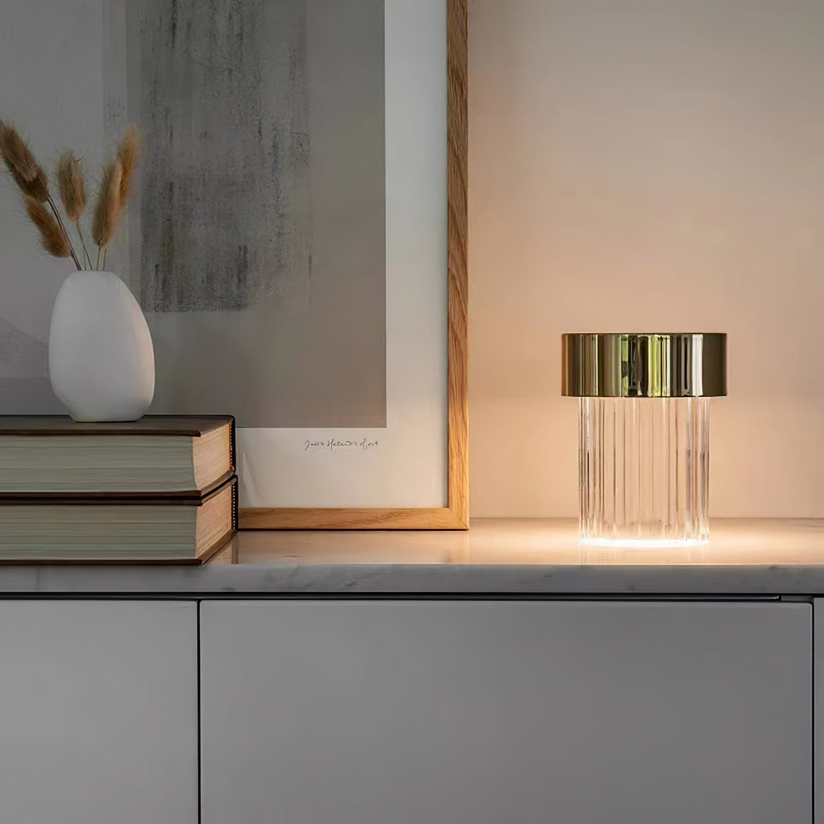 Pryden lámpara de mesa minimalista