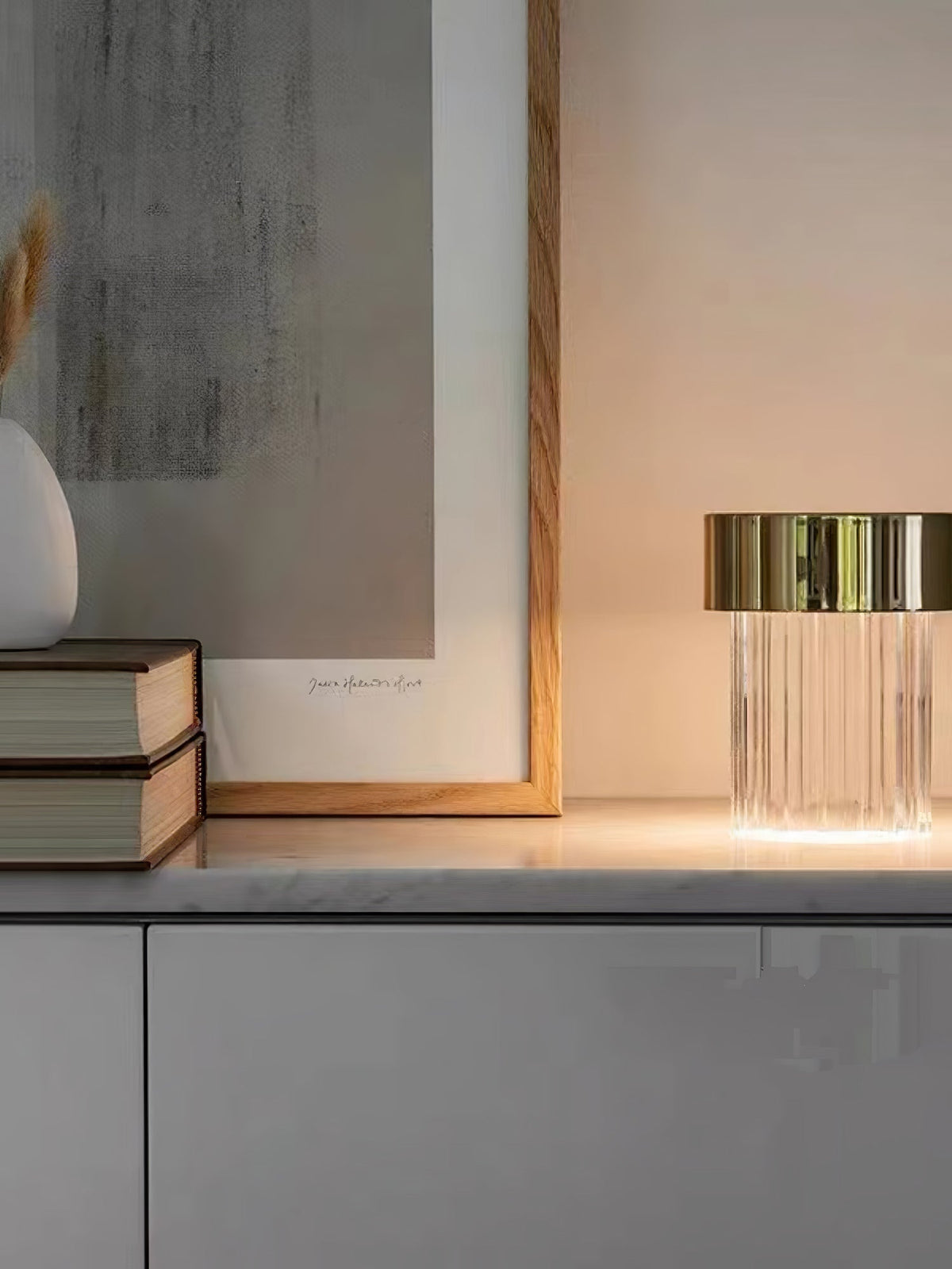 Pryden lámpara de mesa minimalista