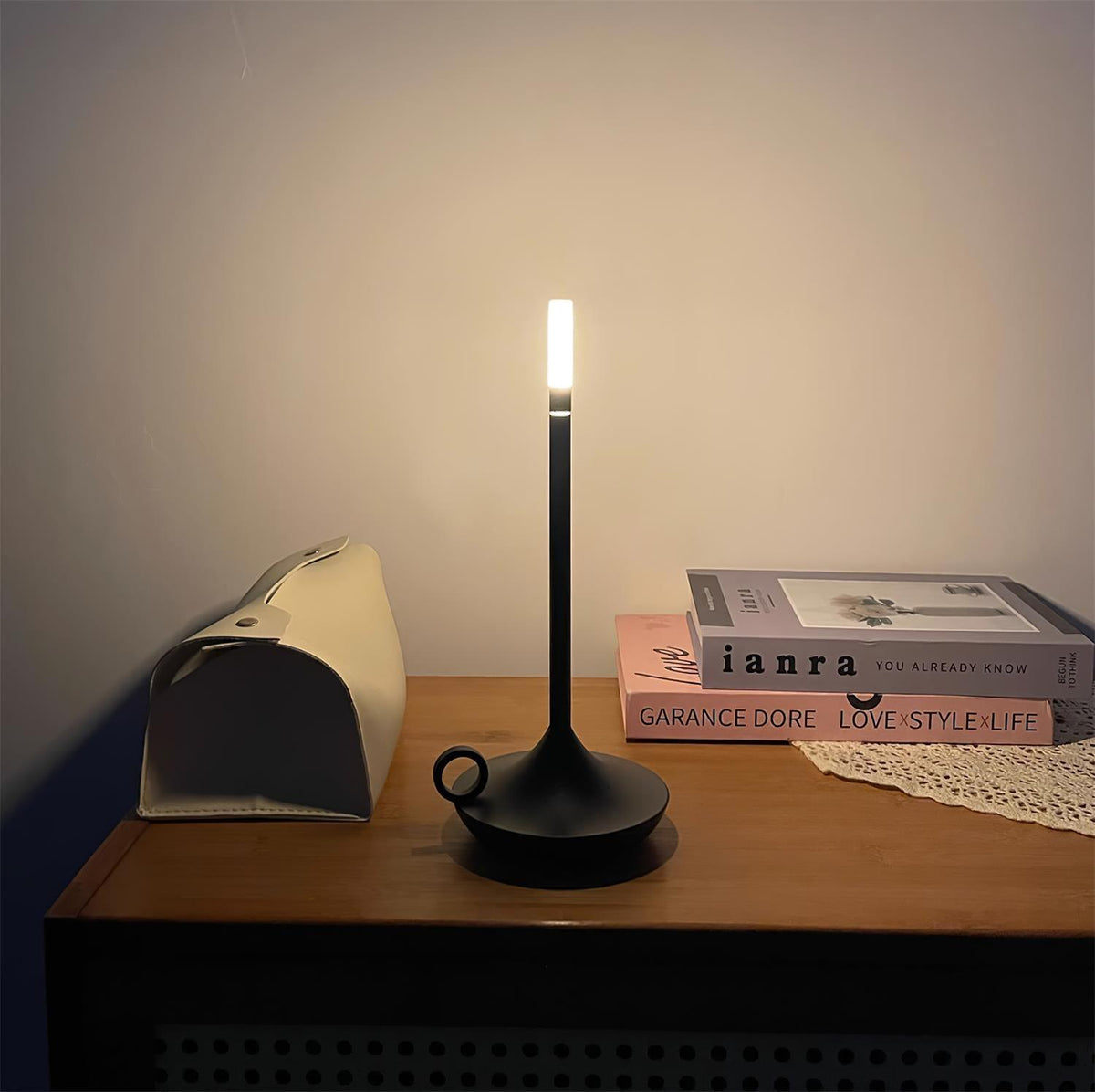 Latin lámpara de mesa latina