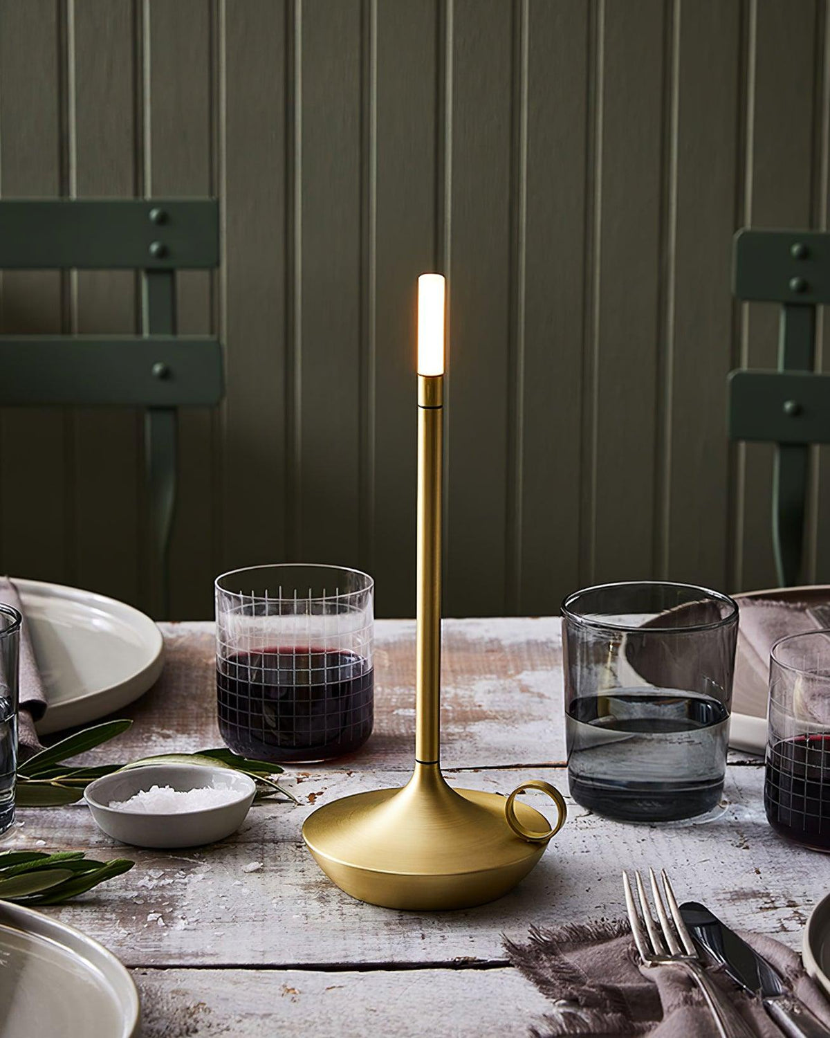 Latin lámpara de mesa latina
