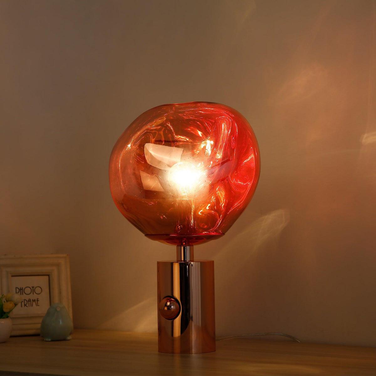 Velan lámpara de mesa artística