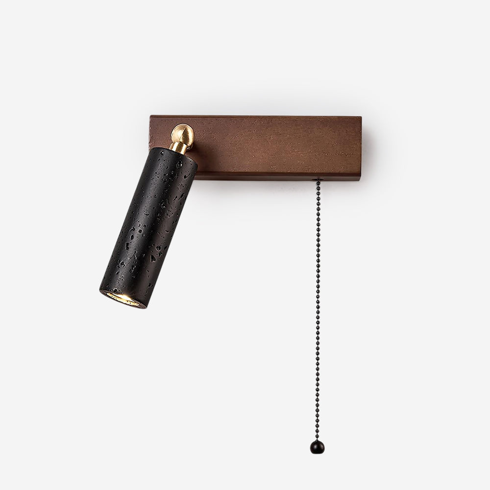 Dravyn aplique de pared negro travertino