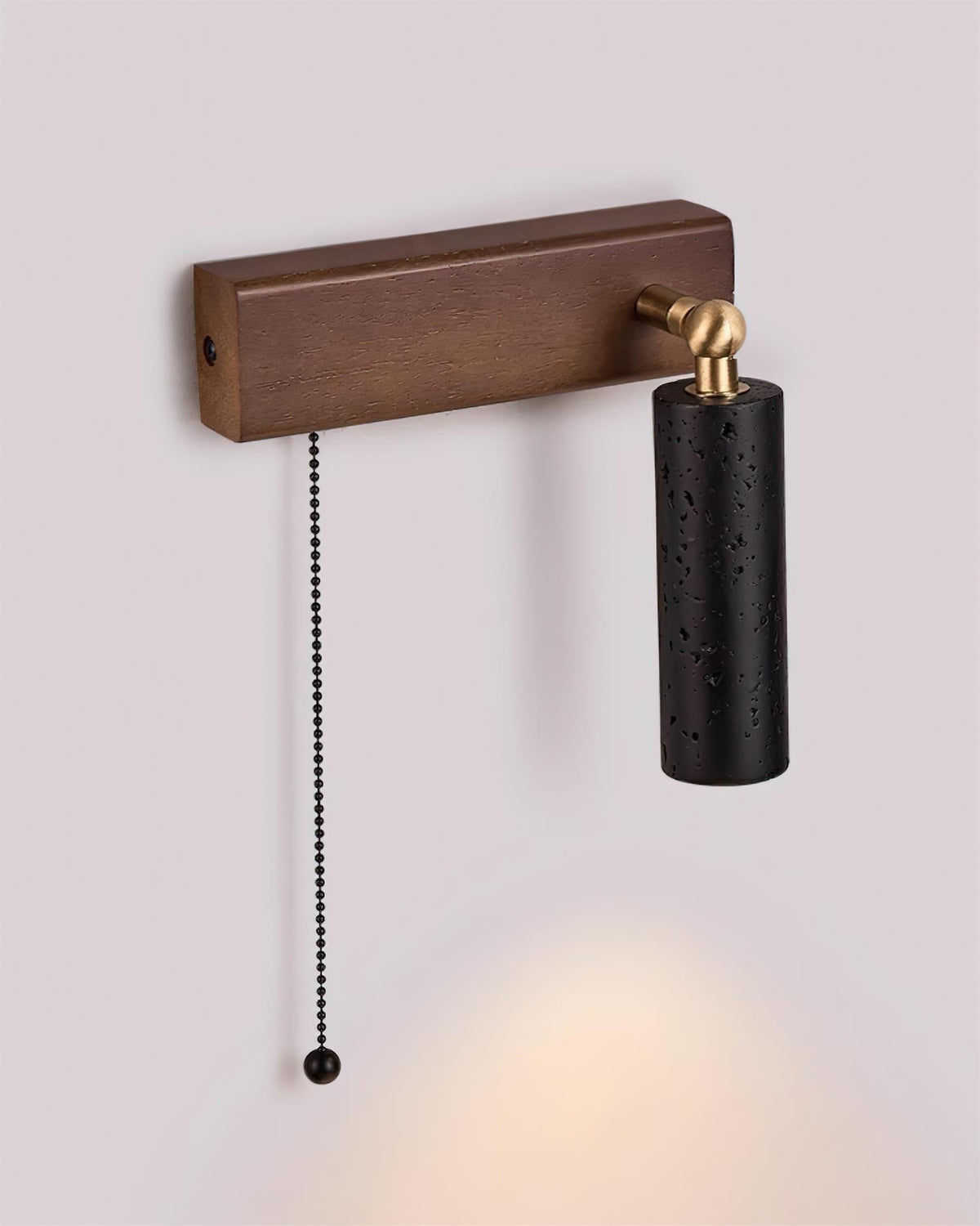 Dravyn aplique de pared negro travertino