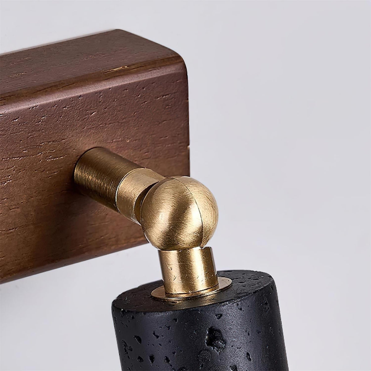 Dravyn aplique de pared negro travertino