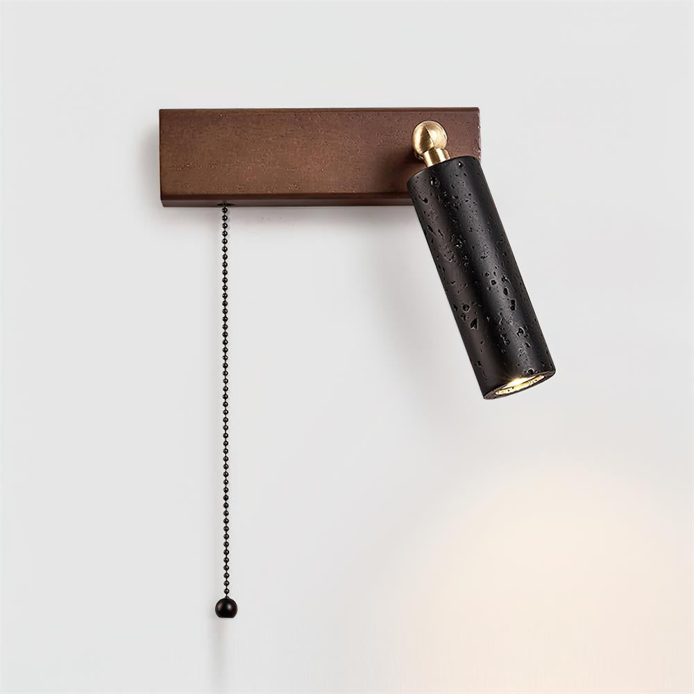 Dravyn aplique de pared negro travertino