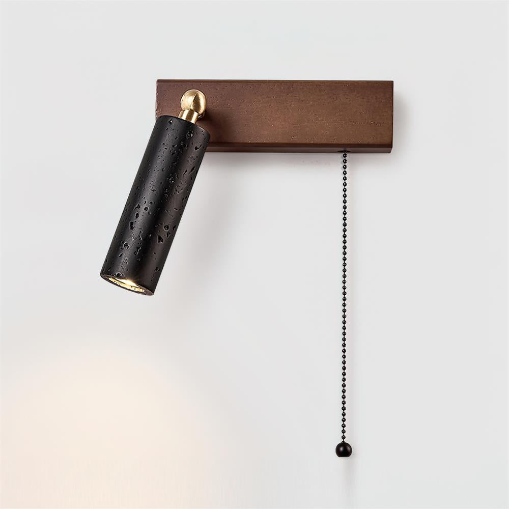 Dravyn aplique de pared negro travertino