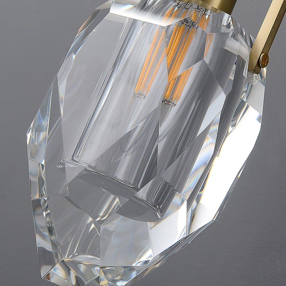 Isera aplique de pared Premium nórdico Art de cristal