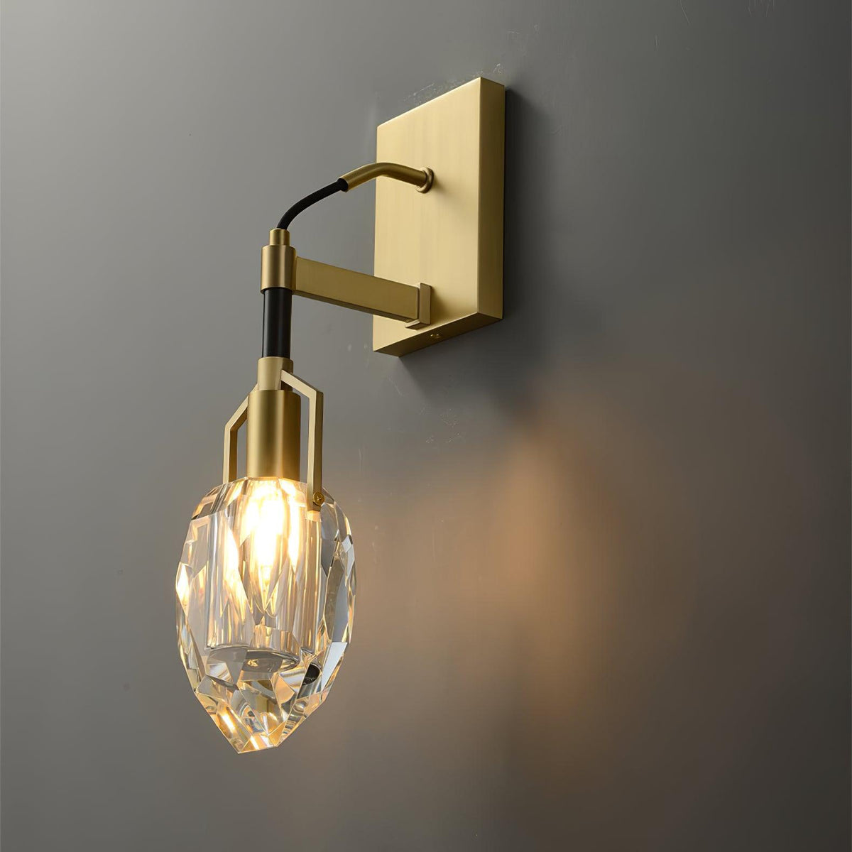 Isera aplique de pared Premium nórdico Art de cristal