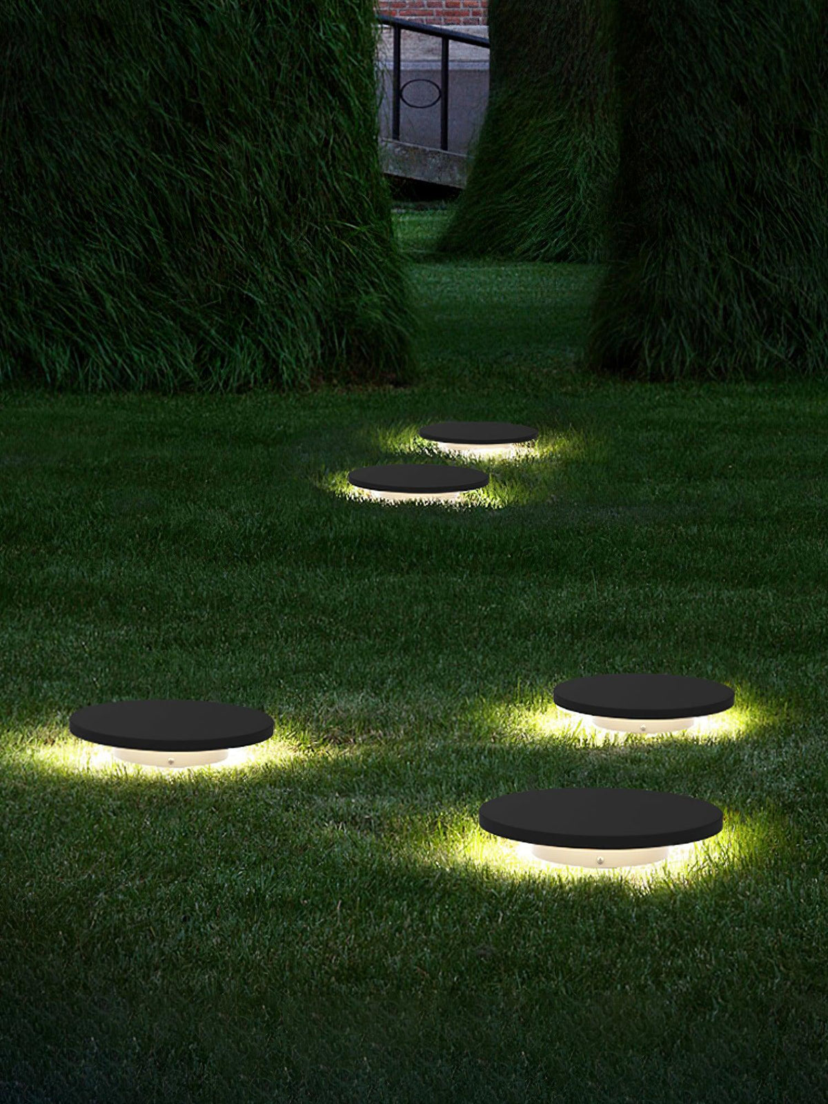 Rolten luminaria exterior moderna de aluminio