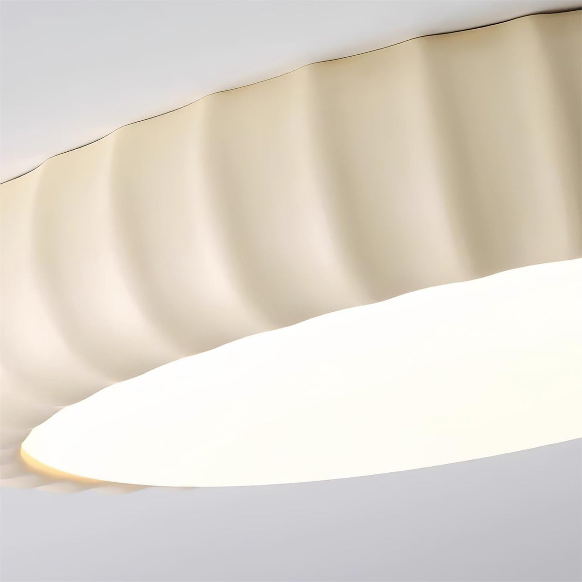 Lámpara de techo moderna minimalista de resina verde con acabado mate