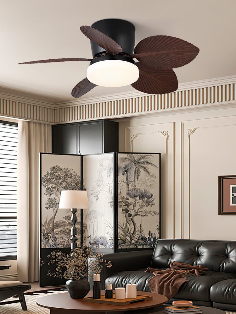 Qilv ventilador de techo con luz Breeze