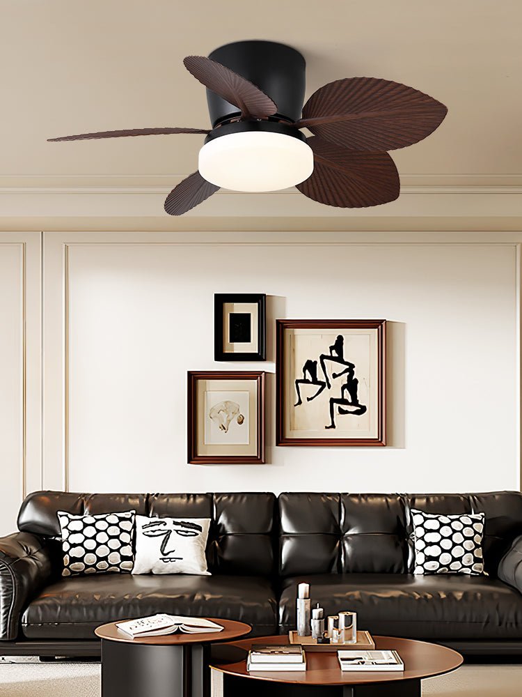Qilv ventilador de techo con luz Breeze