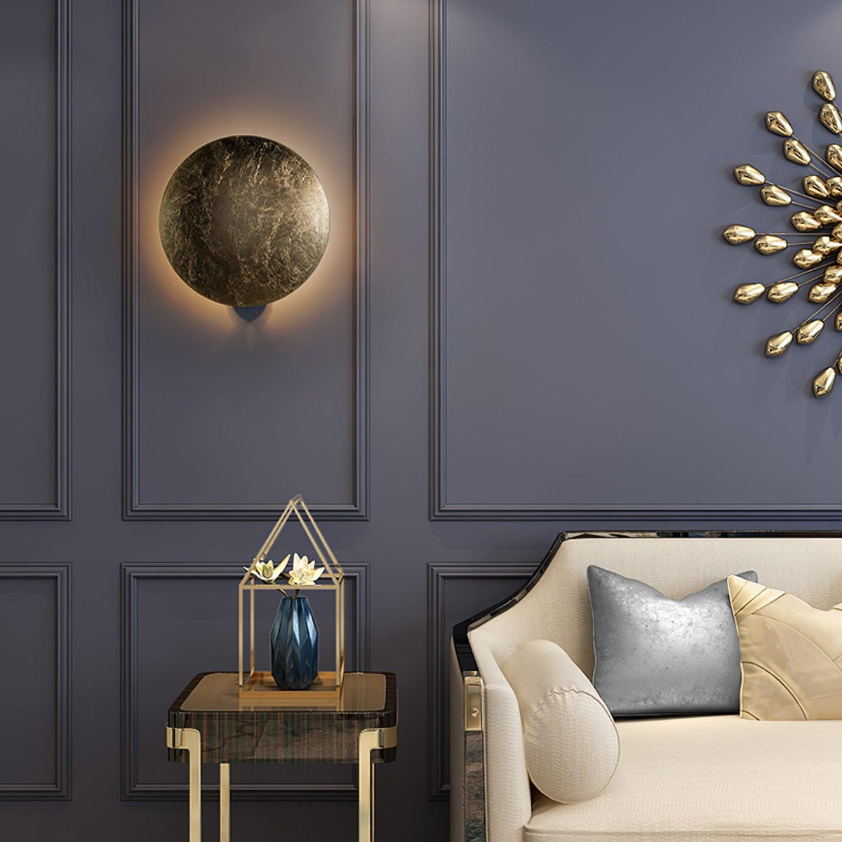 Leontine aplique de pared
