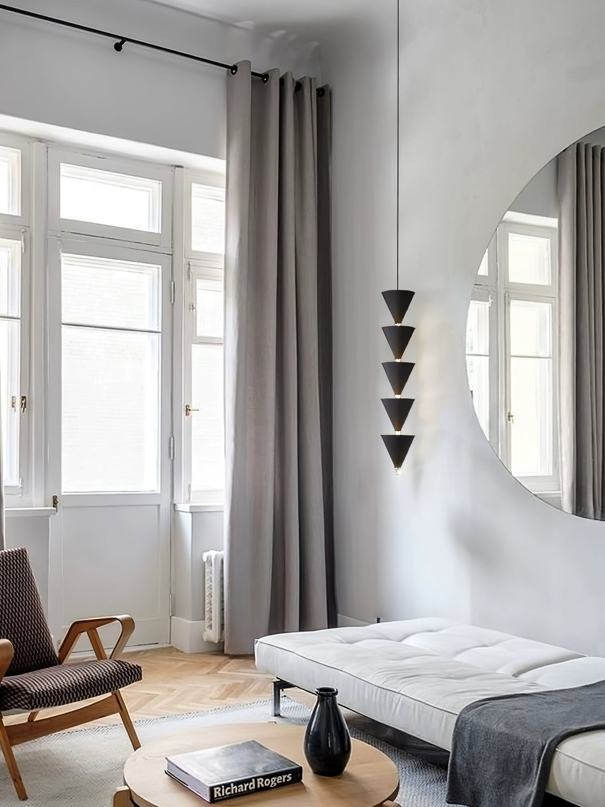 Yrathen lámpara colgante moderna minimalista